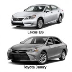 Чем отличается Toyota Camry от Lexus ES