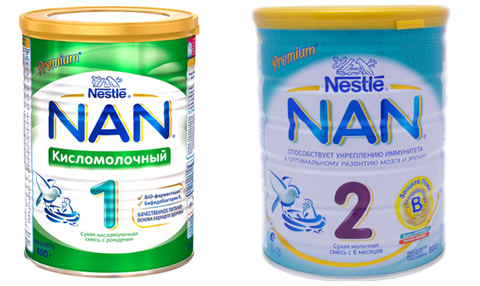 Nan 1 и Nan 2
