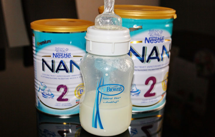 Молочная смесь Nan 2