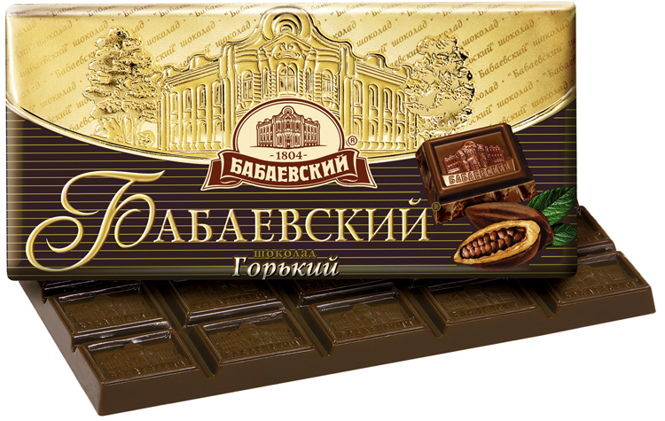 Бабаевский - горький шоколад