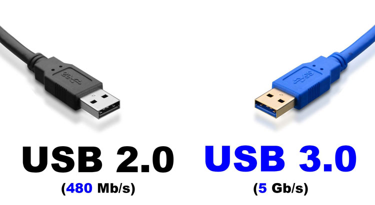 Различия между USB