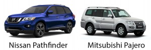 Nissan Pathfinder и Mitsubishi Pajero