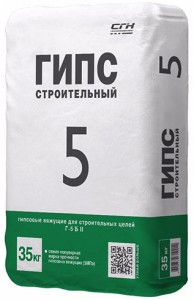 Гипс строительный