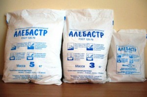 Упаковки с алебастром