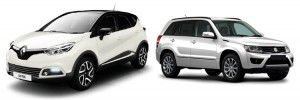 Renault Kaptur и Suzuki Grand Vitara