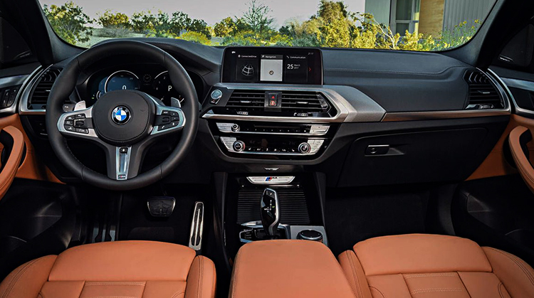 Интерьер BMW X3