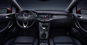 Салон Opel Astra