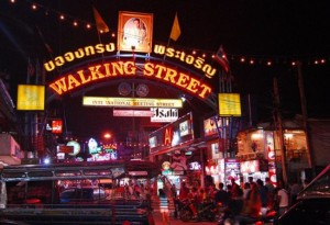 Улица Walking Street в Паттайе